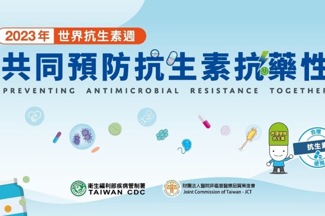 醫策會【2023世界抗生素週】宣導