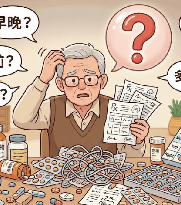 老人用藥風險高，安全服藥有訣竅